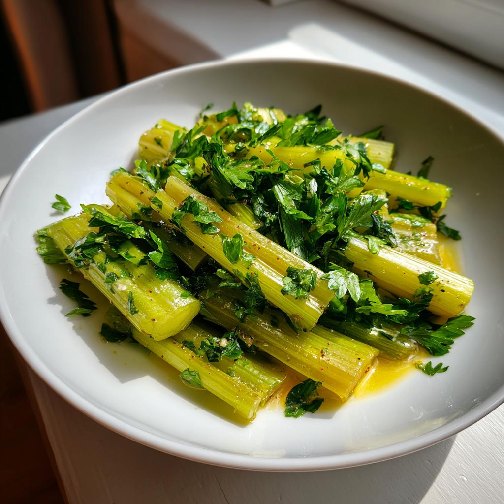 SMAŻONY SELER NACIOWY Z NATKĄ PIETRUSZKI I OLIWĄ 🥬✨ - detail 2