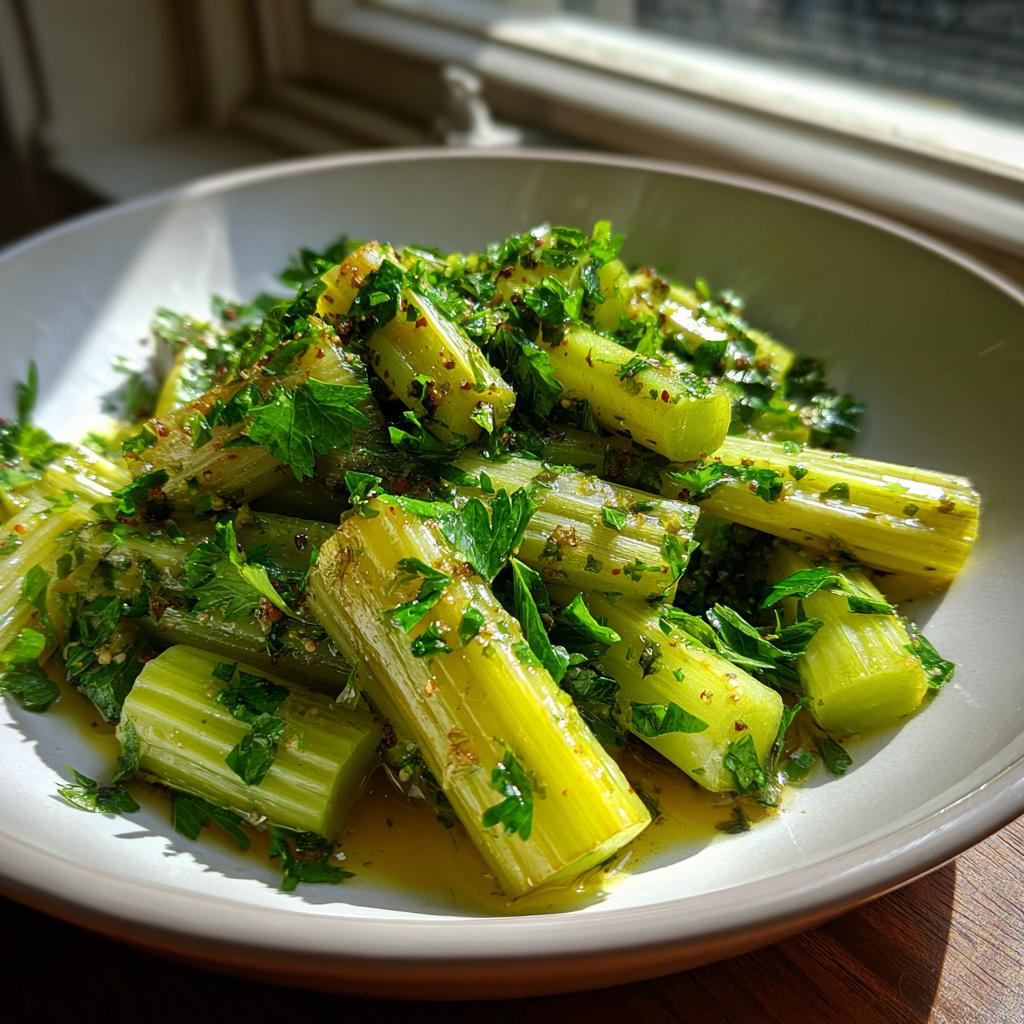 SMAŻONY SELER NACIOWY Z NATKĄ PIETRUSZKI I OLIWĄ 🥬✨ - detail 3