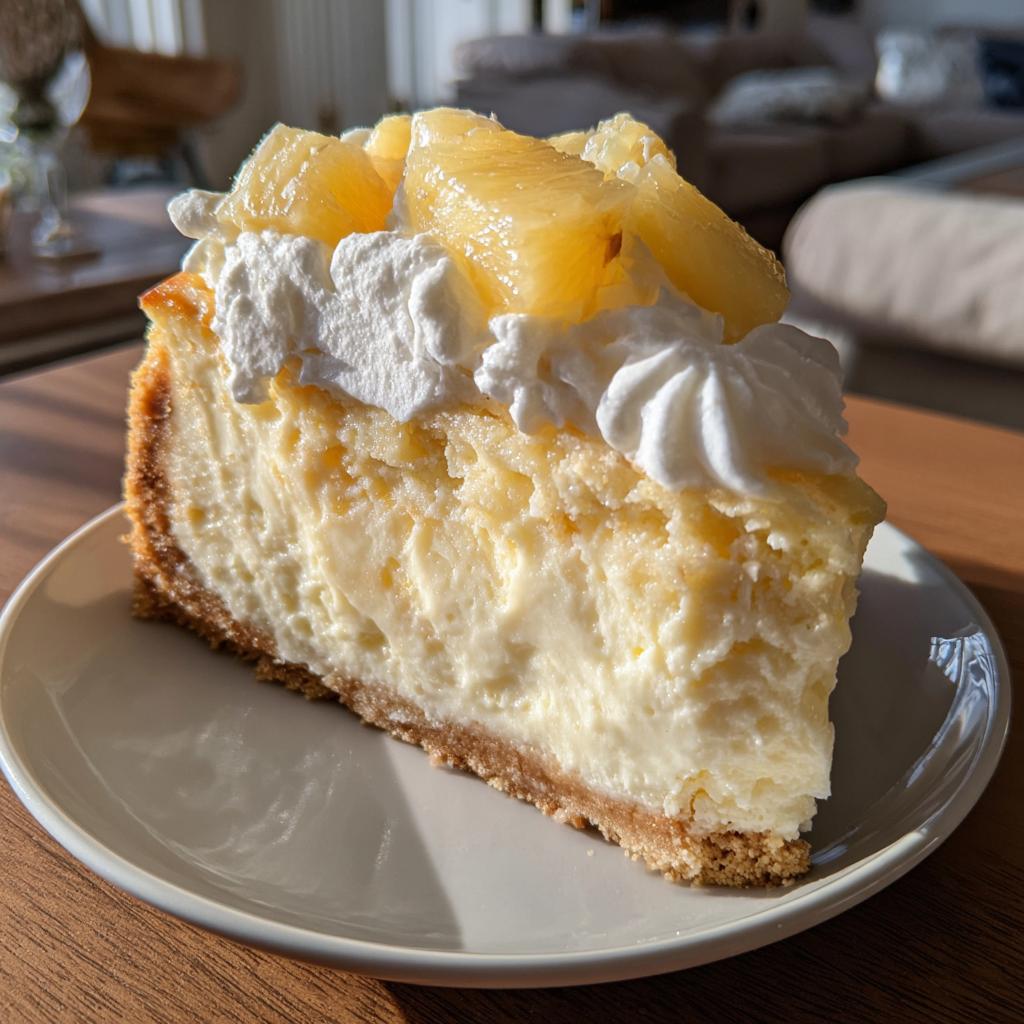 Sernik Niebiański Ananas – lekki, puszysty i pełen egzotycznego smaku! - detail 2