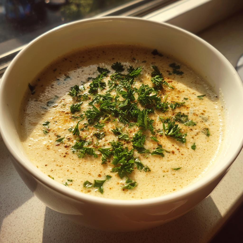 Witaj w świecie kremowego komfortu: Keto Zupa Serowo-Czosnkowa - detail 2