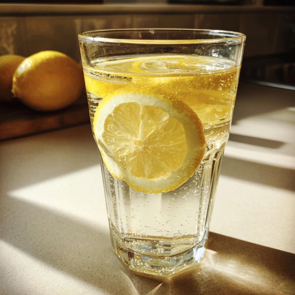 Woda z cytryną na czczo - detail 1