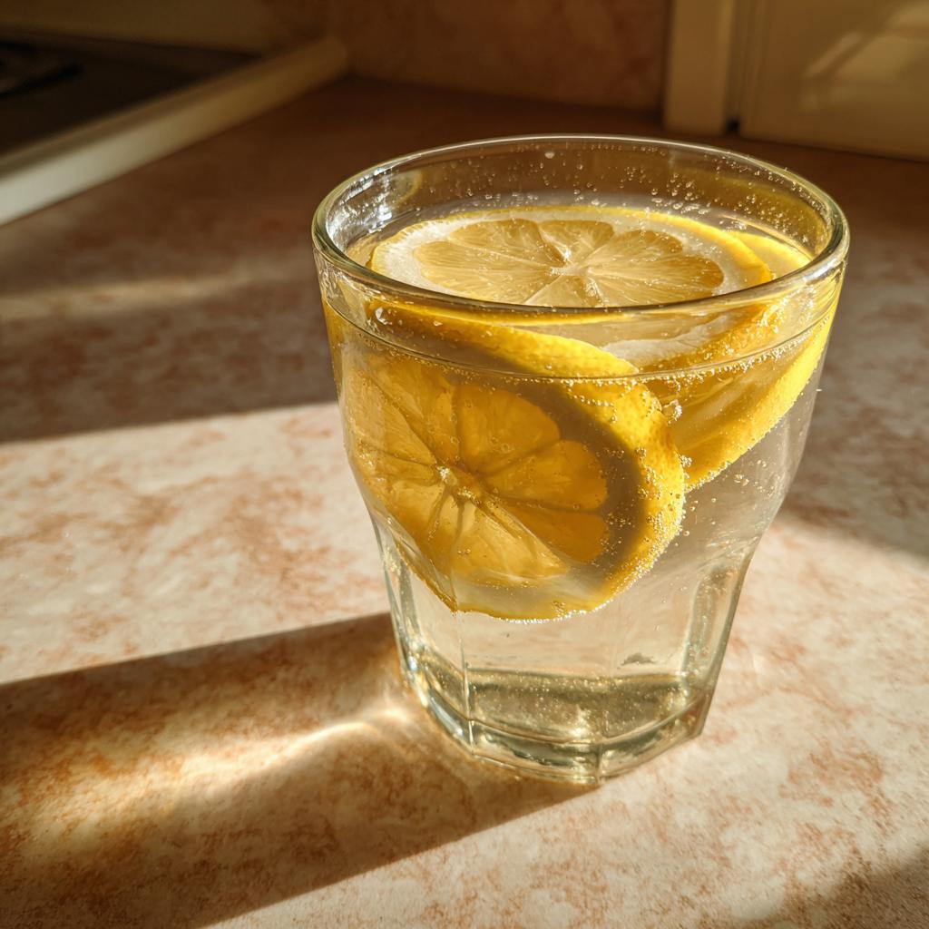 Woda z cytryną na czczo - detail 2