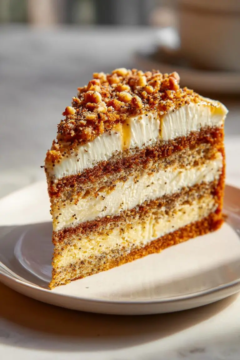 Keto Ciasto Makowe Bez Mąki